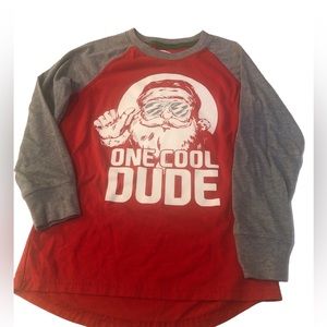 Holiday Time Boy’s Size M (8) long sleeve t shirt.